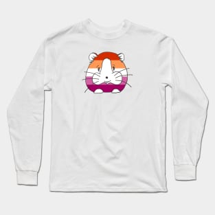 Lesbian Pride Guinea Pig Long Sleeve T-Shirt